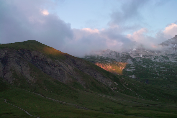 Sonnenuntergangsschauspiel