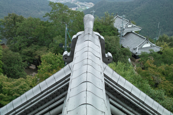 Blick von Schloss Gifu