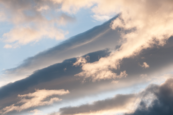 Wolken im Seeland