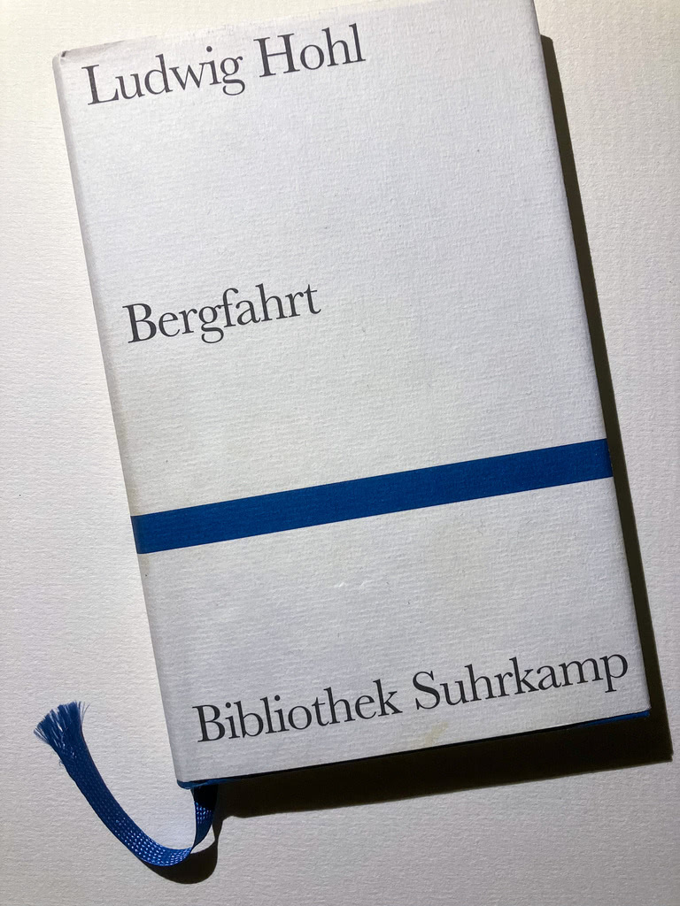 Buch "Bergfahrt" von Ludwig Hohl